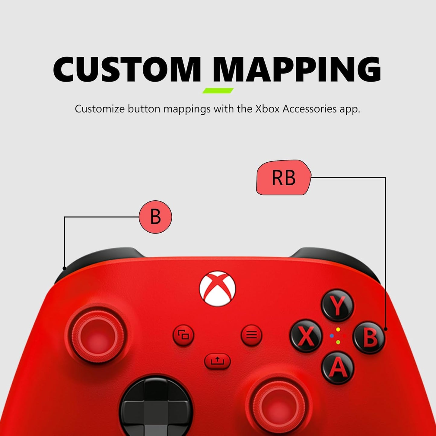 Xbox Wireless Gaming Controller (2025) – Pulse Red – Play on Xbox, Windows, Android, iOS, FireTV Sticks, Smart TVs, VR Headsets