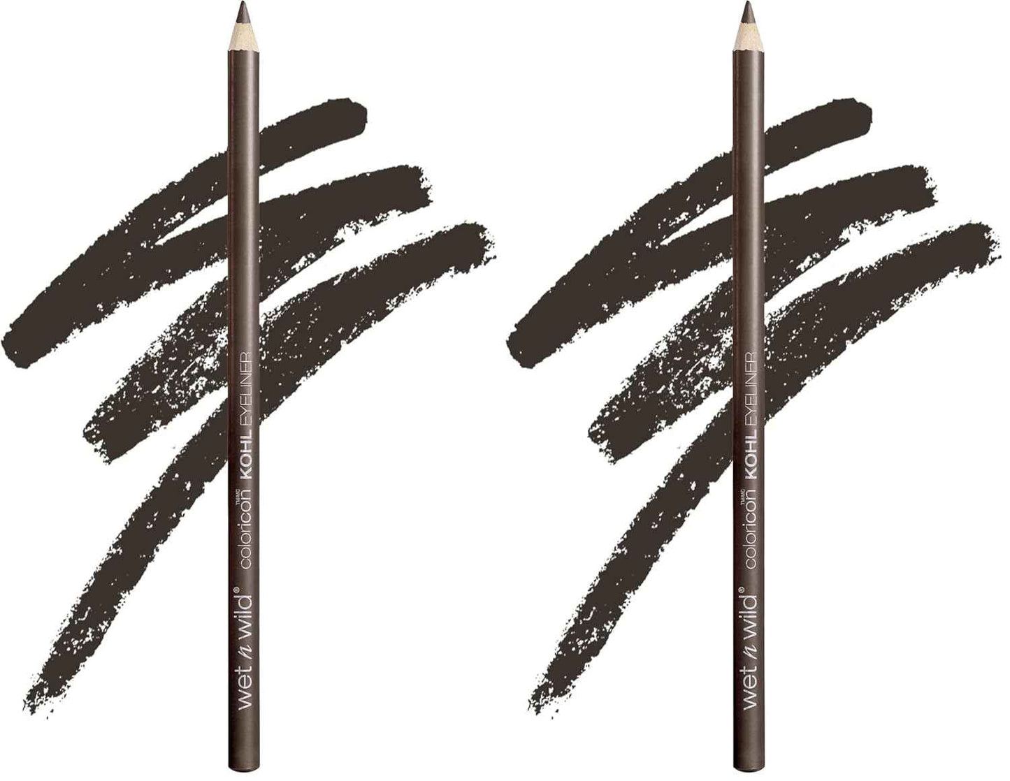 wet n wild Color Icon Kohl Eyeliner Pencil - Rich Hyper-Pigmented Color, Smooth Creamy Application, Long-Wearing Matte Finish Versatility, Cruelty-Free - Baby's Got Black
