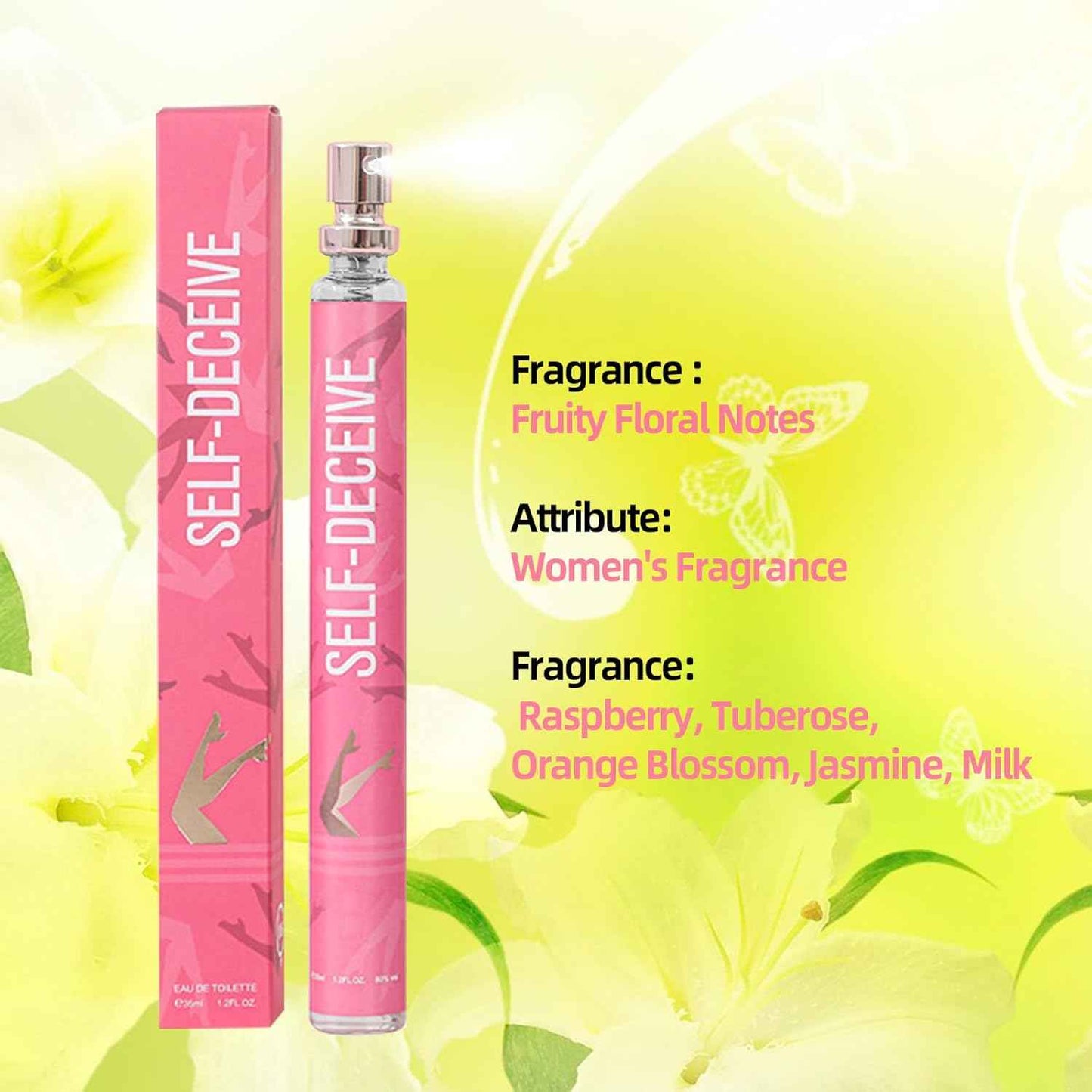 4 Pack Perfumes for Women (4x35ml),Valentines Day Gifts for Her, Gifts for Women,Teenage Girls,Travel Size Perfume,Natural Fruity Floral Fragrances Eau de Toilette Long Lasting Perfume Body Spray