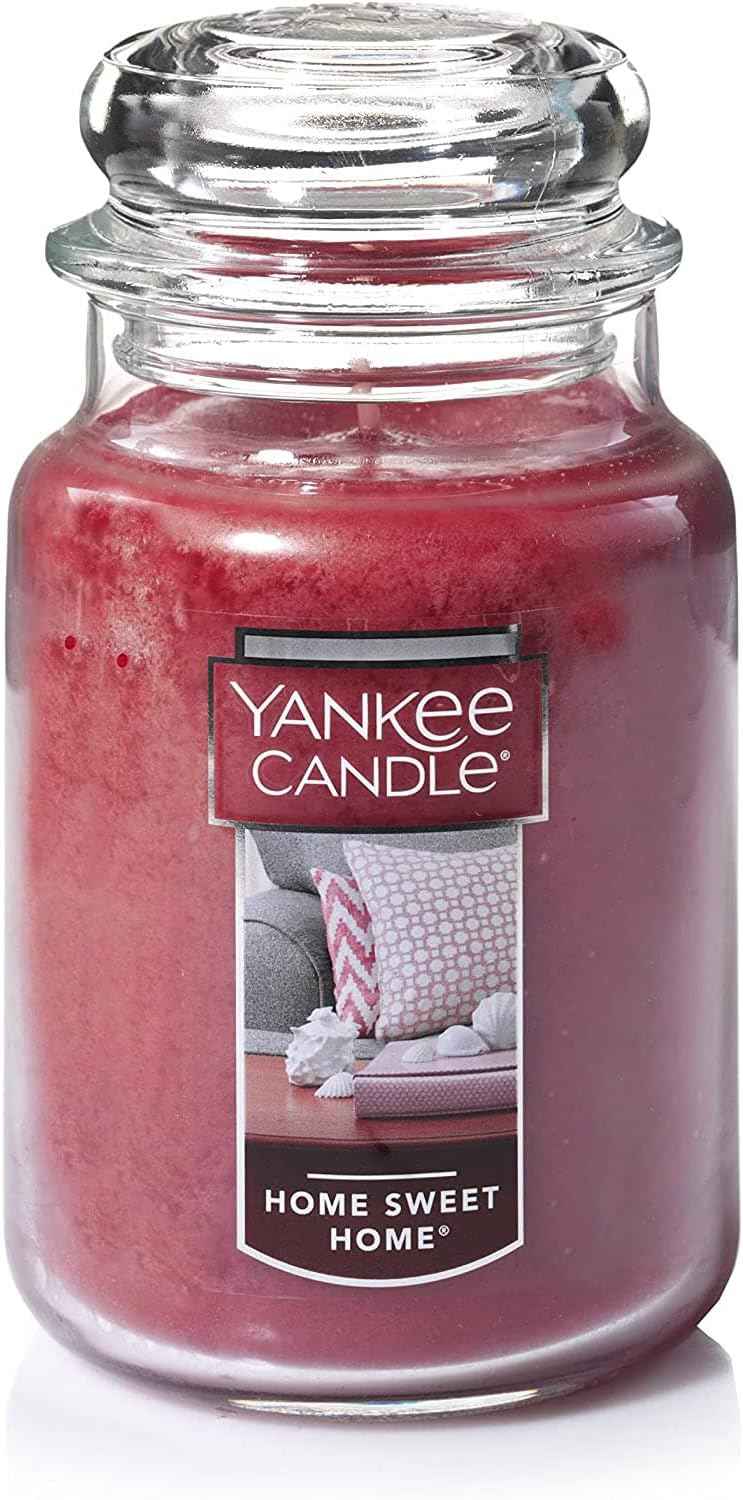 Yankee Candle, Warm Luxe Cashmere Fall Scented Candle, 22oz Large Jar with up to 150 Hour Burn Time