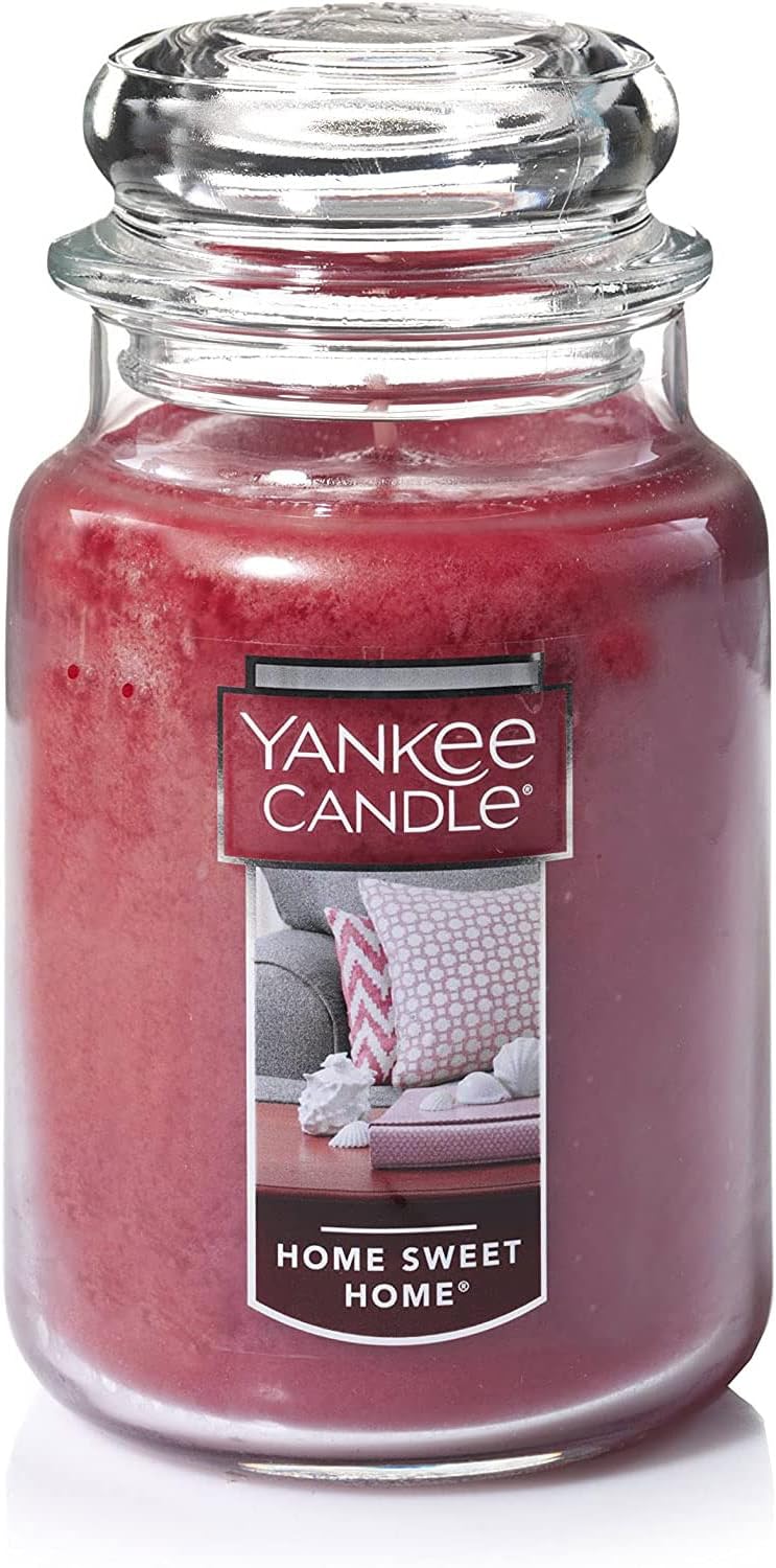 Yankee Candle, Warm Luxe Cashmere Fall Scented Candle, 22oz Large Jar with up to 150 Hour Burn Time