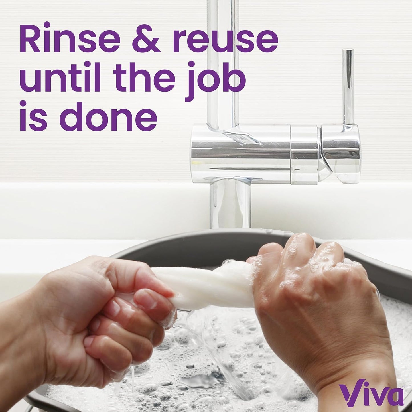 Viva Signature Cloth Paper Towels, 12 Triple Rolls, 129 Sheets per Roll - Rayz Mart