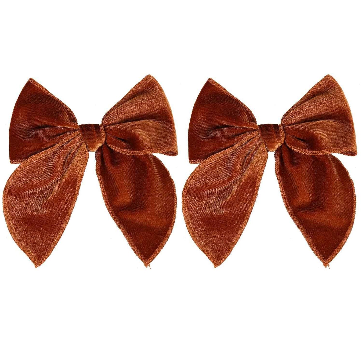 5" Red Christmas Velvet Fable Hair Bows Kids Big Velvet Ribbon Sailor Bow Alligator Clip Cheer Barrettes Hairpins Valentines New Year Gift Accessory for Toddler Teen Baby Girls