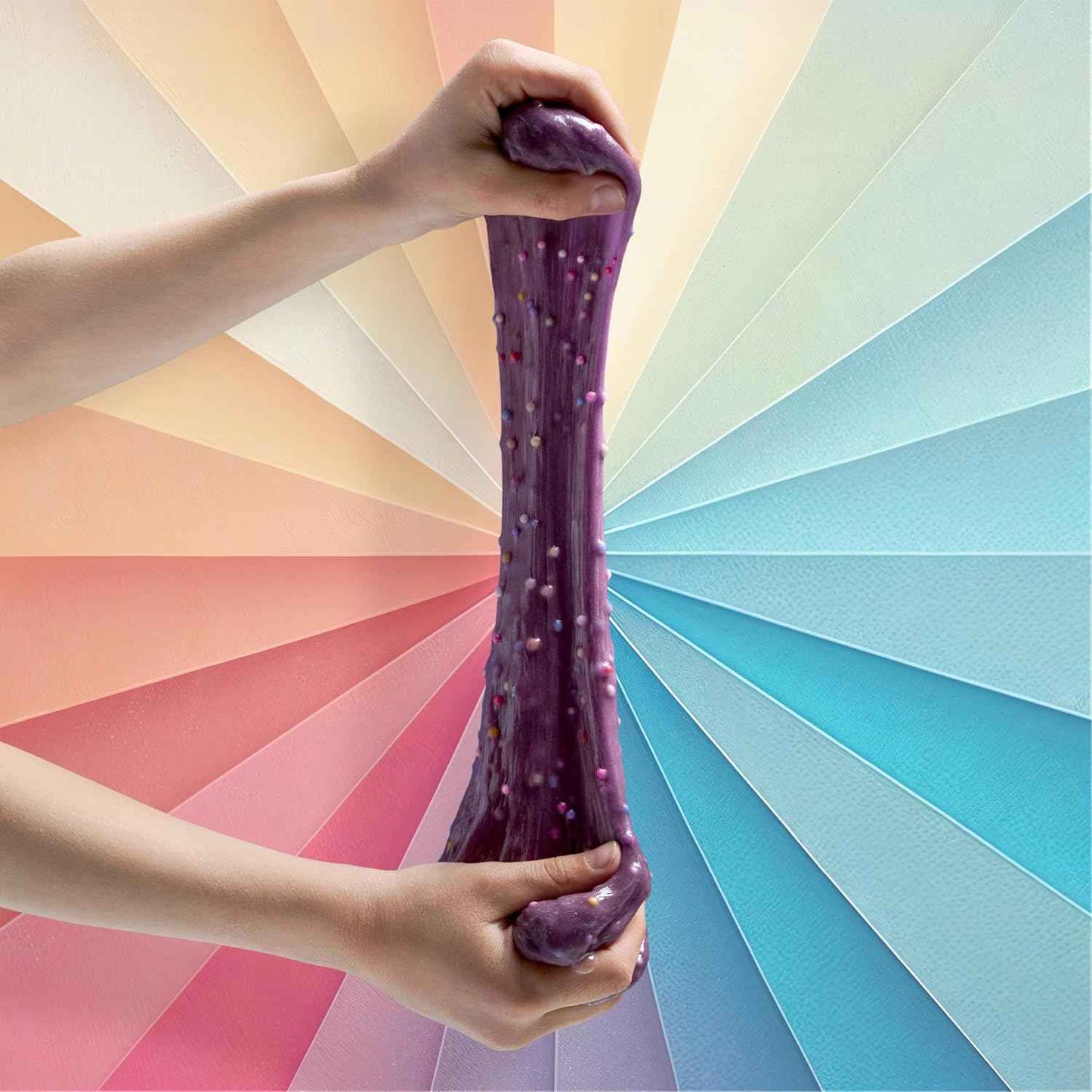 Elmer's Color Wheel Slime Kit, Includes Elmer's Gue Premade Slime, Clay Color Pigments, Scents, Sheet Labels, 24 Piece Kit