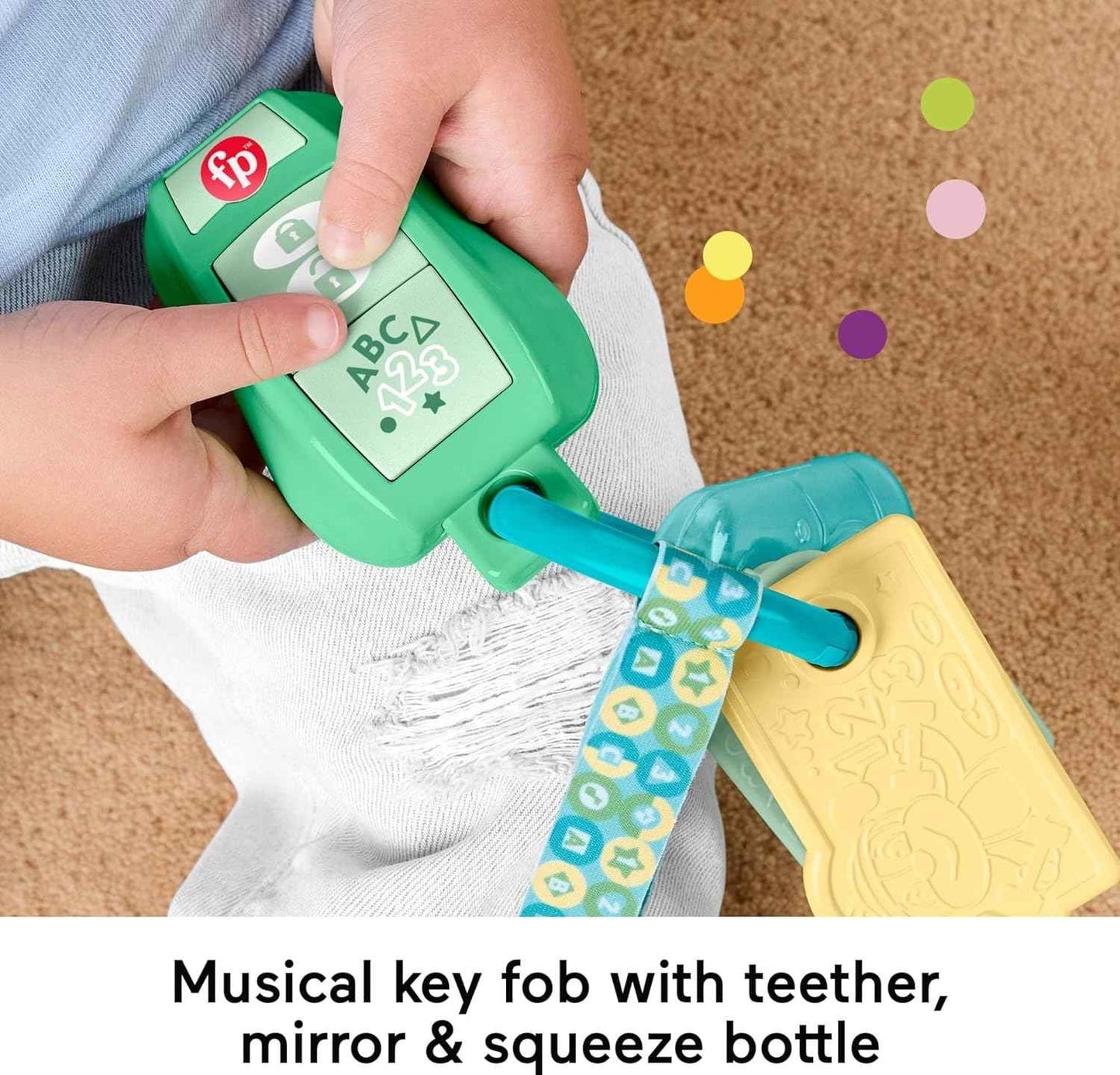 Fisher-Price Baby Toys Laugh & Learn Ready to Go Gift Set, 3 Electronic Learning Activities for Toddler Pretend Play Kids Ages 6+ Months (Amazon Exclusive)