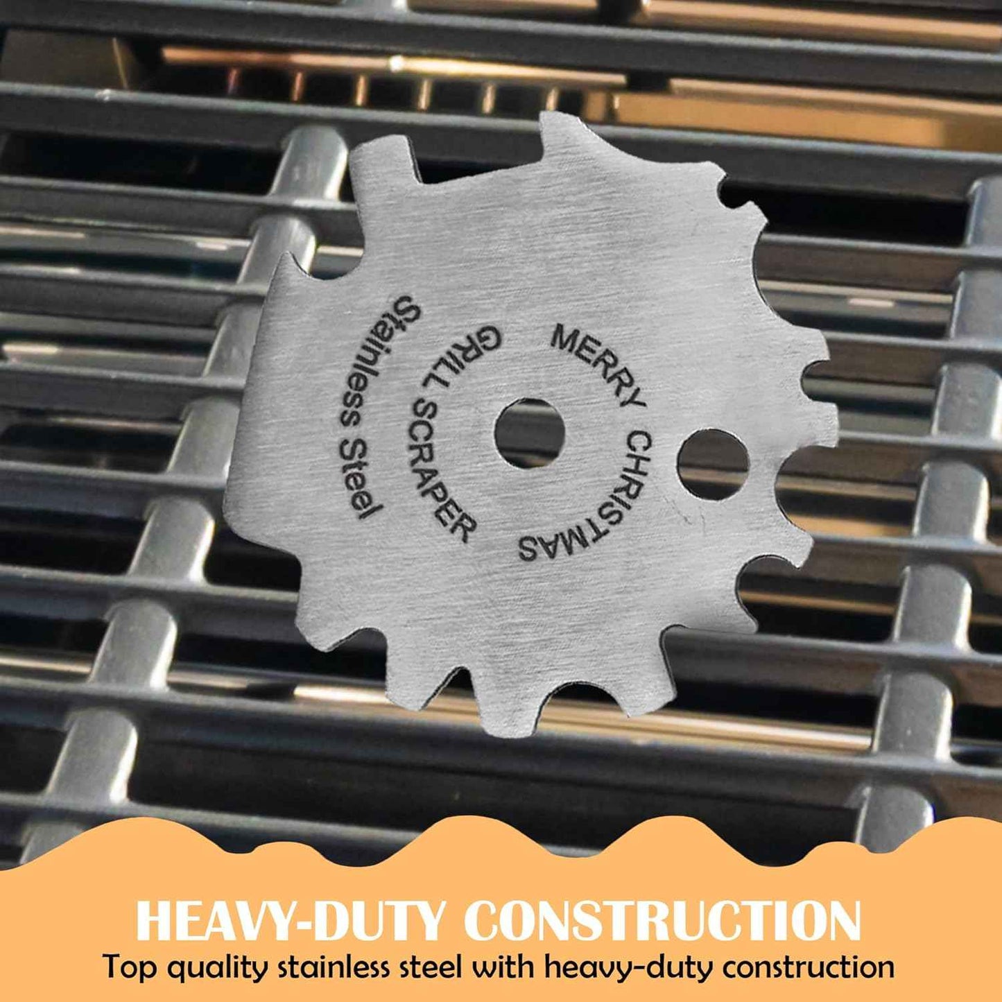 Grill Scraper Stocking Stuffers for Adults Men Women Gifts Teens Gift for Men Who Have Everything Dad Christmas Mom Grandma Grandpa Him Her Stuffer Husband Ideas Boyfriend Father Kitchen Gadgets