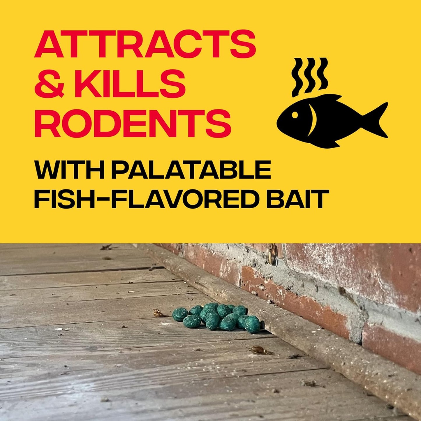 Victor Rat Poisoning for Inside & Outside Use - Kills Rats, Mice, Meadow Voles | Mouse Poisoning for Indoor & Outdoor Areas, Ready-to-Use