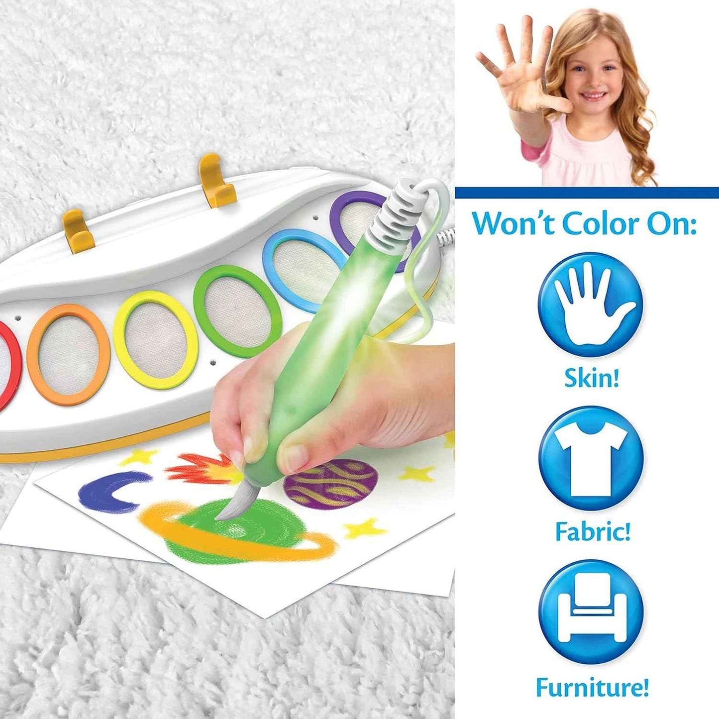 Crayola Color Wonder Magic Light Brush, Mess Free Painting Station for Kids, Toddler Toys & Activities, Holiday & Christmas Gifts for Kids, Ages 3+
