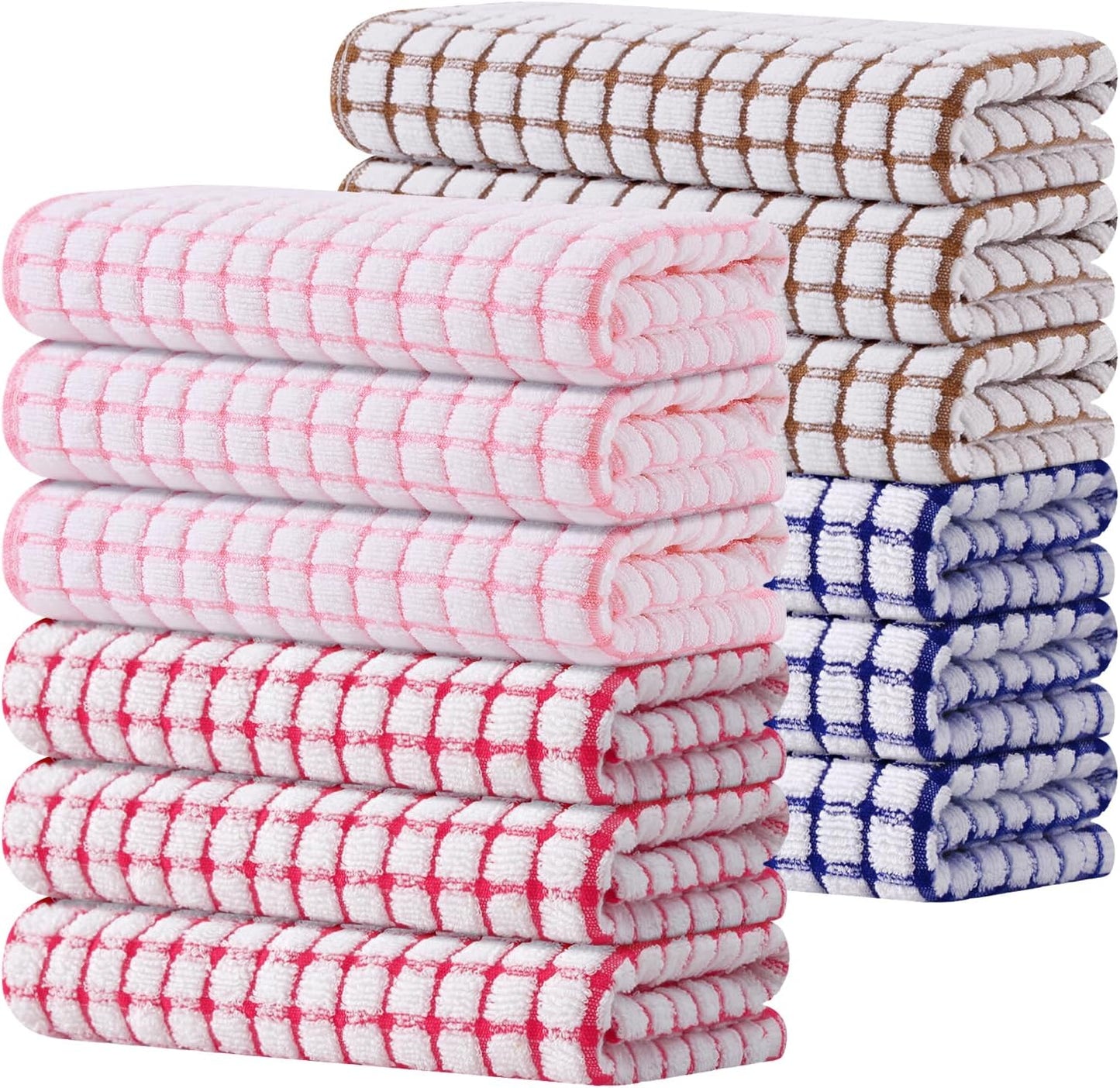 kitinjoy-cotton-8-pack-terry-kitchen-dish-cloths-absorbent-dish-rags-quick-drying
