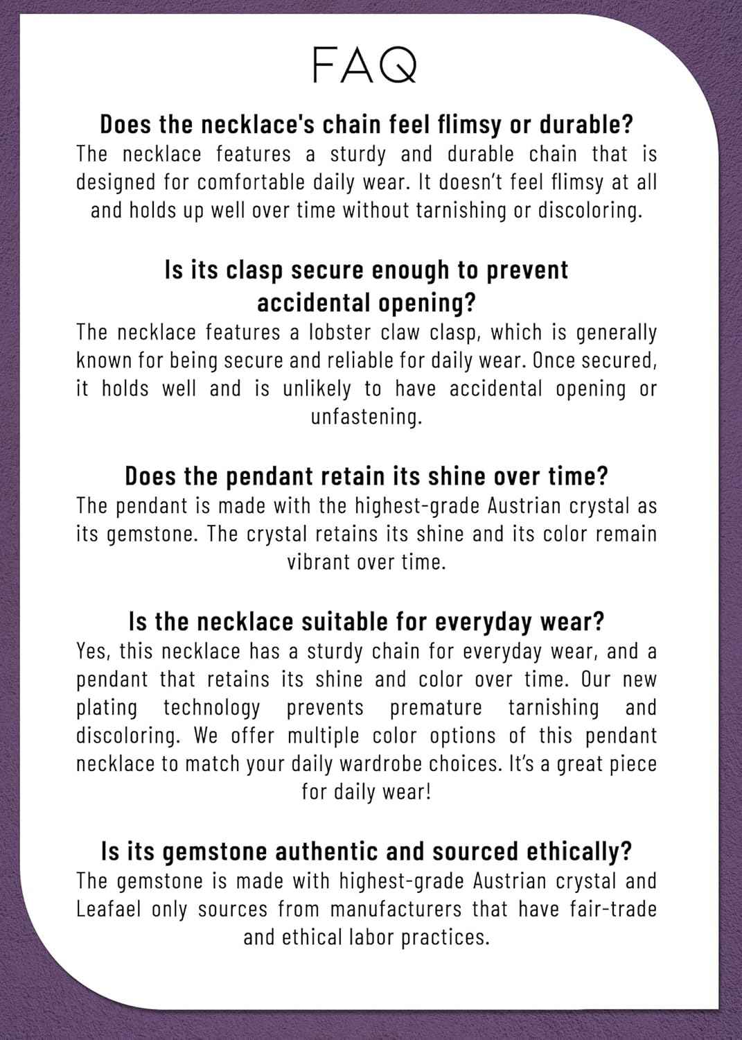 Leafael Valentine's Day Gift Necklaces for Women, Infinity Love Birthstone Heart Crystal Pendant, Birthday Anniversary Jewelry for Wife, Mom, and Her, Silver Plated, 18" + 2" Adjustable Chain | Gifts for Her, Birthday Jewelry, 18 plus 2 inch, Mom, Wife