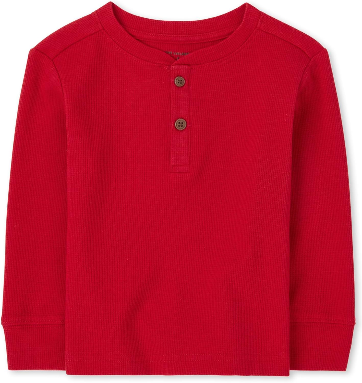 The Children's Place Baby Toddler Boys Long Sleeve Thermal Henley Top