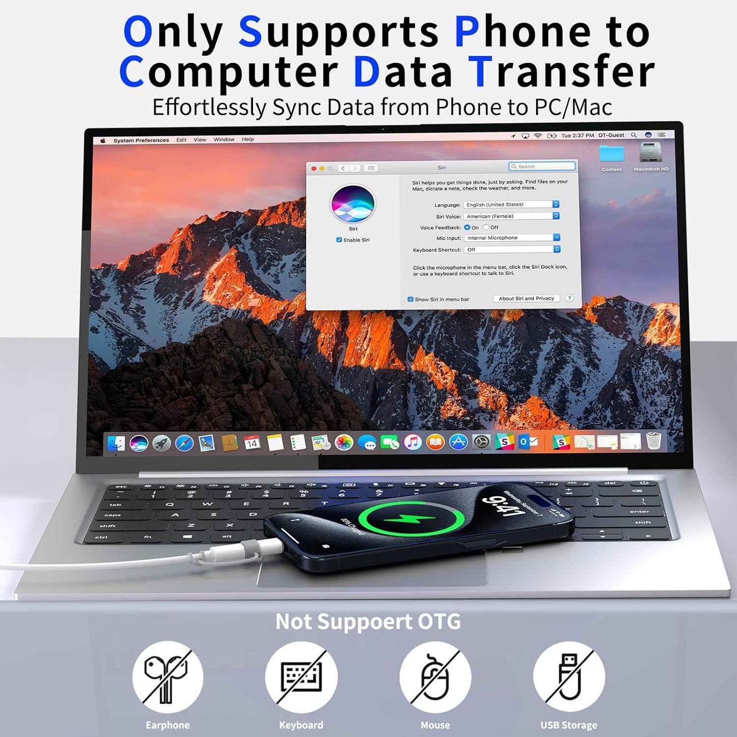 4 Pack Lightning to USB C Adapter for iPhone 15/16/17 Pro/17 Pro Max,for iPhone 17/16 Charger,17/16 Accessories,Fast Charging & Data Transfer,USB C Charger Connector Cable,Not for Audio/OTG