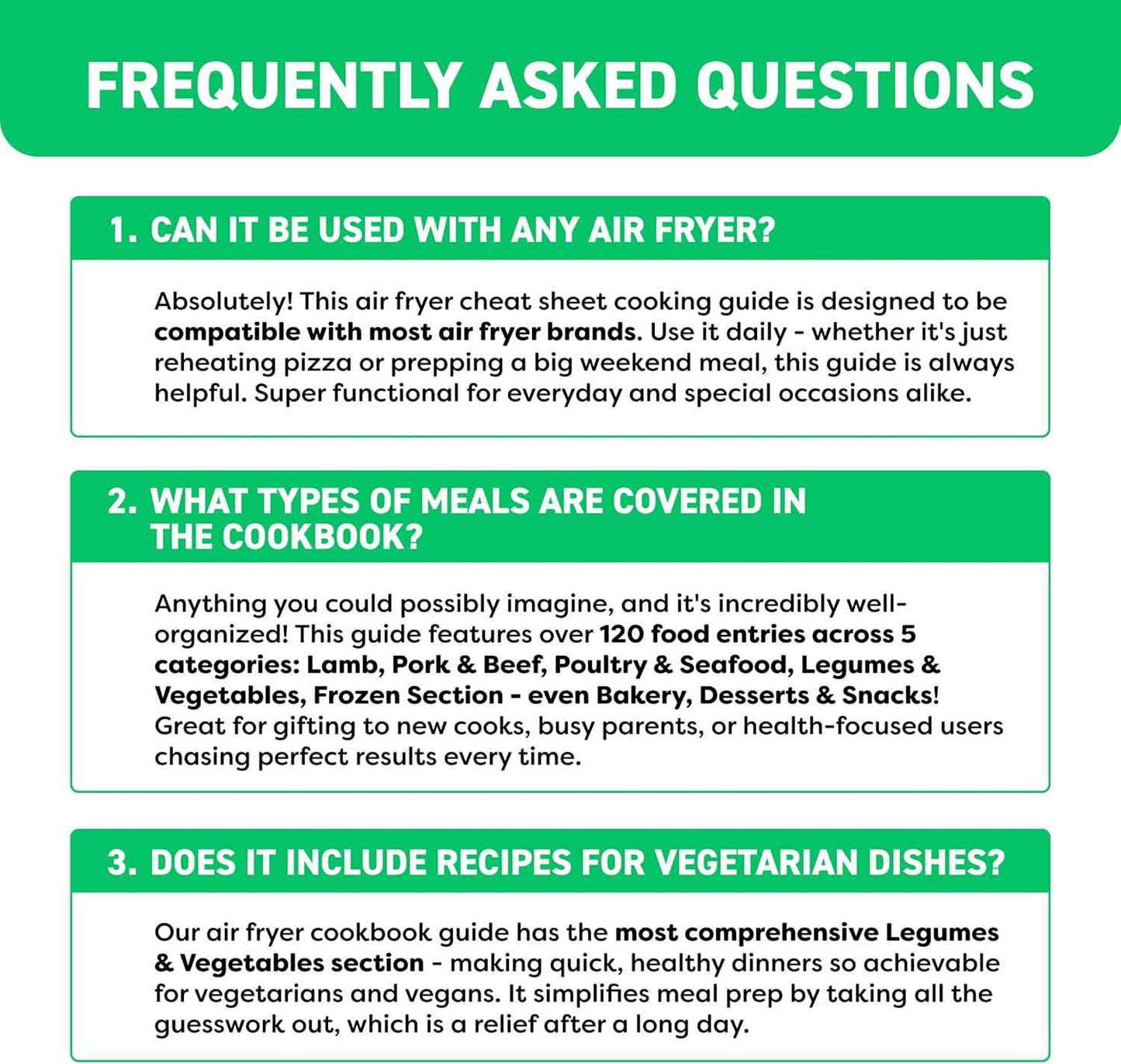 Air Fryer Cheat Sheet Magnets Cooking Guide Booklet - Air Fryer Magnetic Cheat Sheet Set Cooking Times Chart - Cookbooks Instant Air Fryer Accessories Oven Cooking Pot Temp Guide Kitchen Conversion