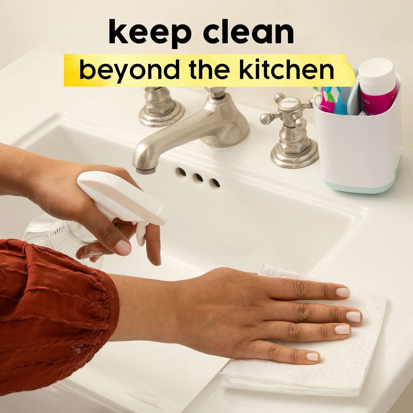 Bounty Essentials Select-A-Size Paper Towels, White, 2 Triple Rolls = 6 Regular Rolls - Rayz Mart