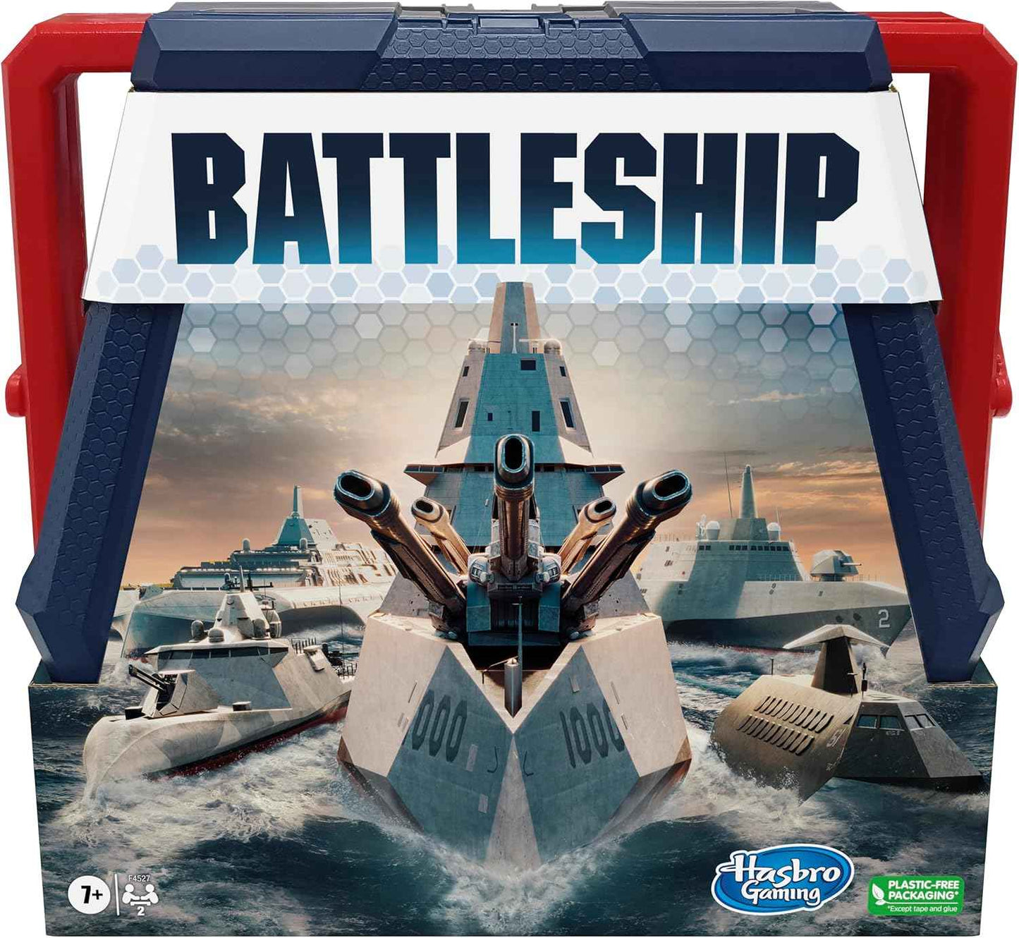 Battleship Classic Board Game, Strategy Game for Kids Ages 7 and Up, Fun for 2 Players