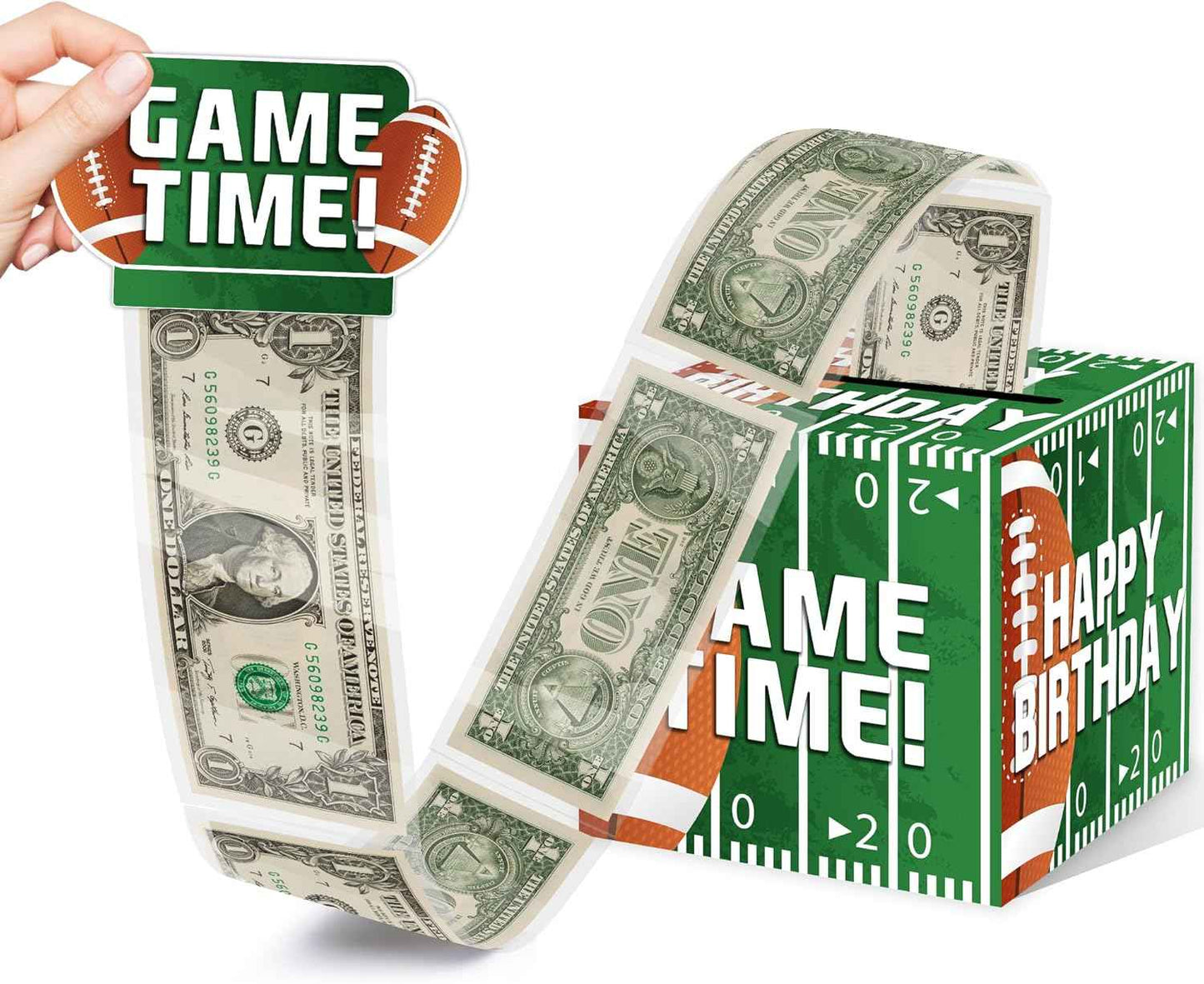 Christmas Party Gifts, Christmas Money Box for Cash Pull, Christmas Money Pull Box with Snowman Card and Transparent Bags, Christmas Money Pull Box, Christmas Money Pull Box for Kids Adults