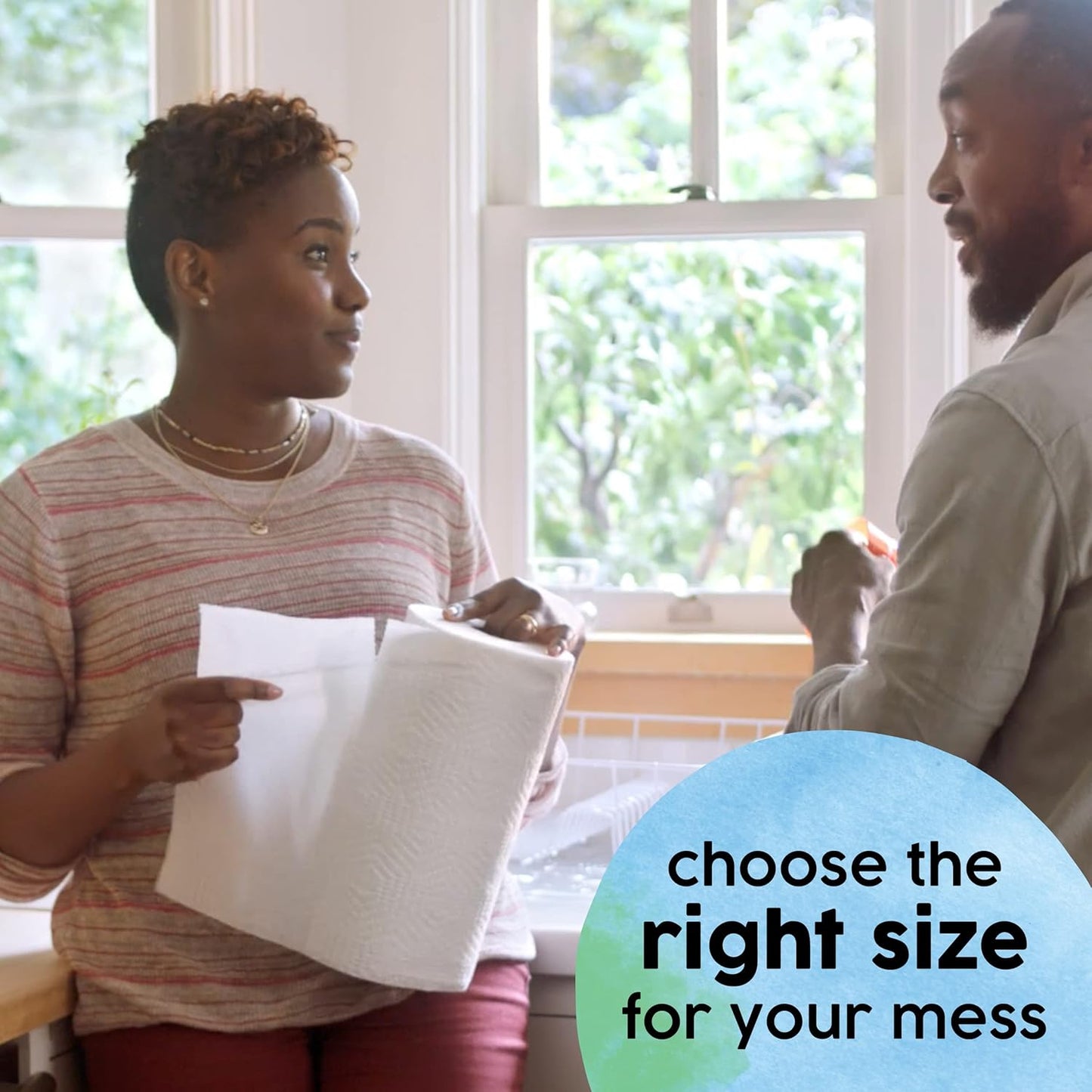 Bounty Essentials Select-A-Size Paper Towels, White, 2 Triple Rolls = 6 Regular Rolls - Rayz Mart