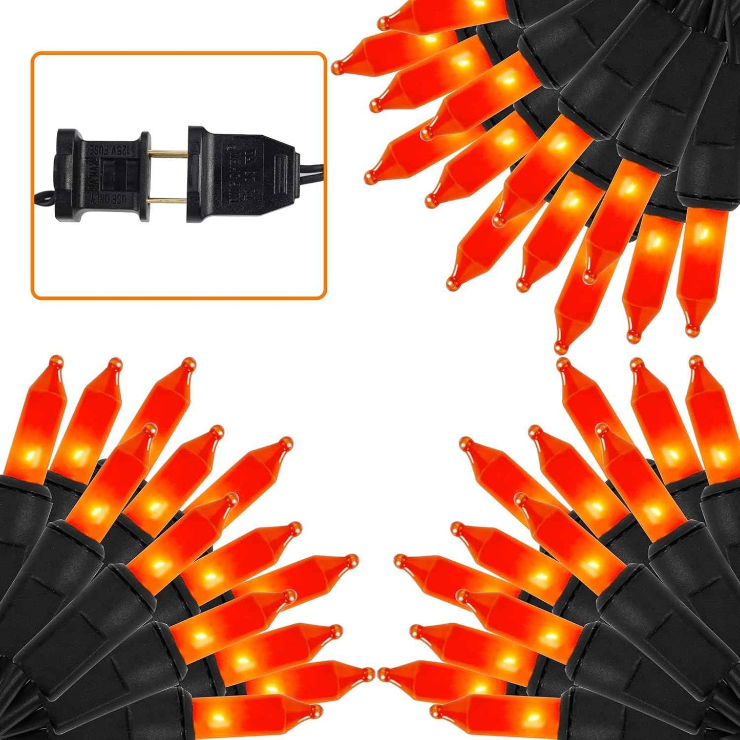 Christmas Lights, 150 Count 29 FT Christmas Mini String Lights, Green Wire Fairy Light, 120V UL Certified Connectable Xmas Tree Light for Patio, Holiday, Party, Outdoor Indoor Decoration, Warm White