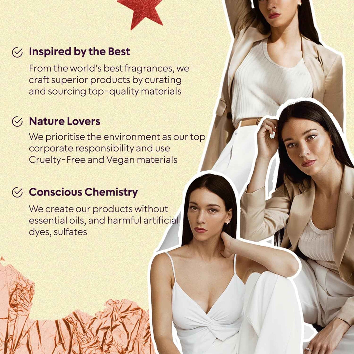 BellaVita Luxury Women's Perfume Gift Set | 4x20ml | Notes of Floral, Sweet, Spicey Red Fruit, Vanilla & Musk | DATE, SENORITA, GLAM & ROSE | French Parfum Collection Gift Set