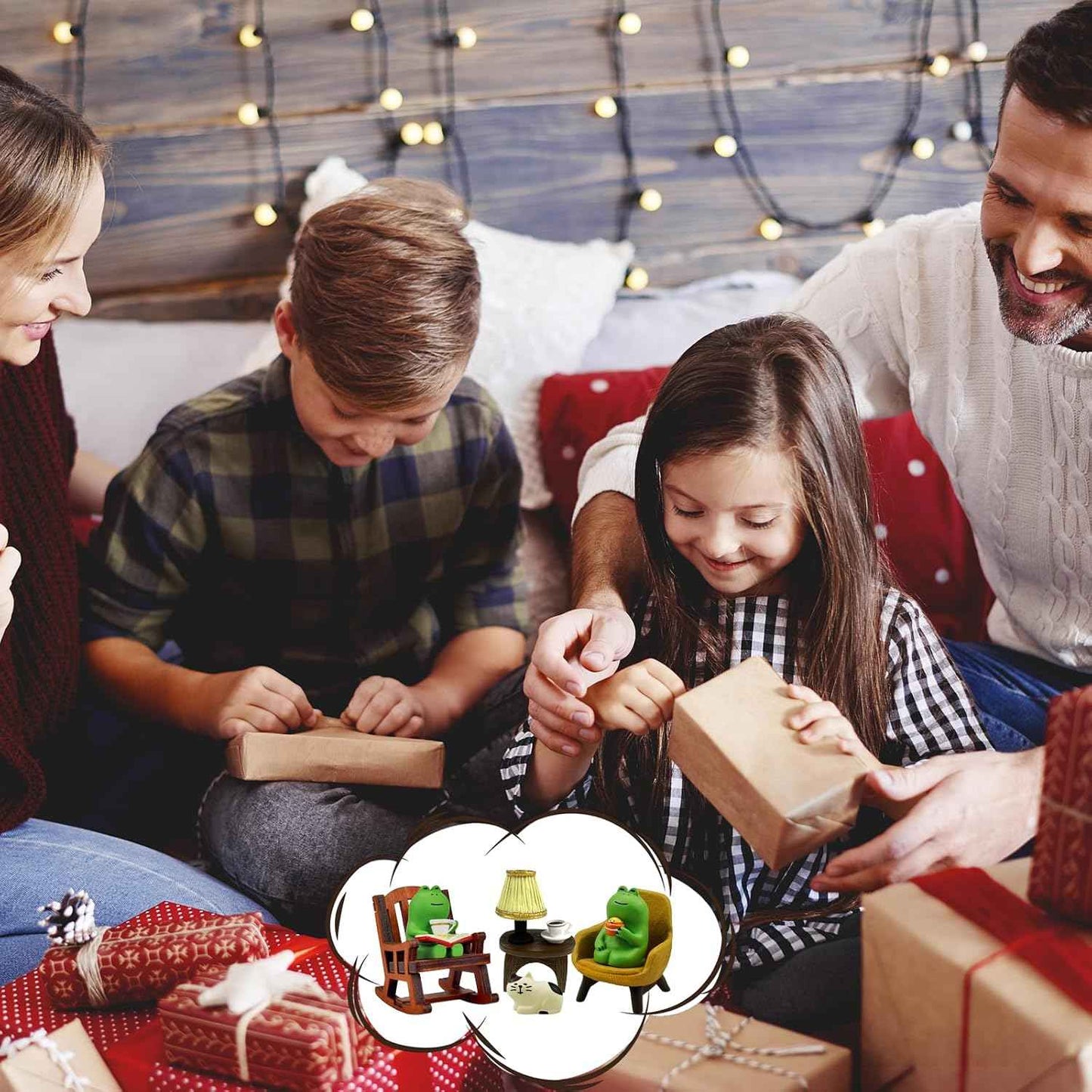 Miniature Frog Figurines Statue, Adorable Frog Collectibles for Desk and Bedroom Decor, Perfect Indoor Home Decorations and Gifts