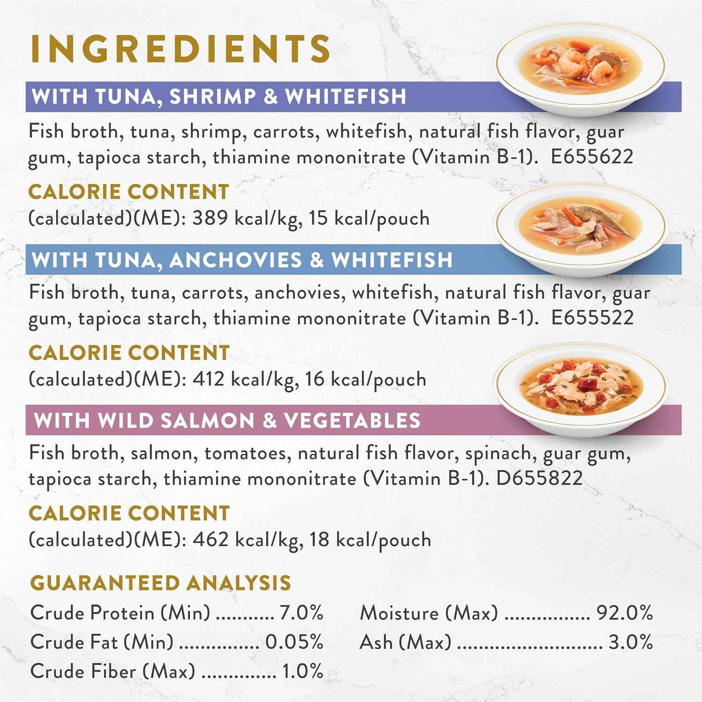 Purina Fancy Feast Lickable Wet Cat Food Broth Complement Classics Collection Variety Pack - (Pack of 12) 1.4 oz. Pouches