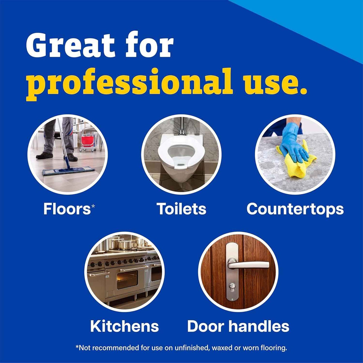 CloroxPro Pine-Sol Multi-Surface Cleaner, All Purpose Cleaner, Lemon Fresh, 40 Fluid Ounces (Package May Vary)