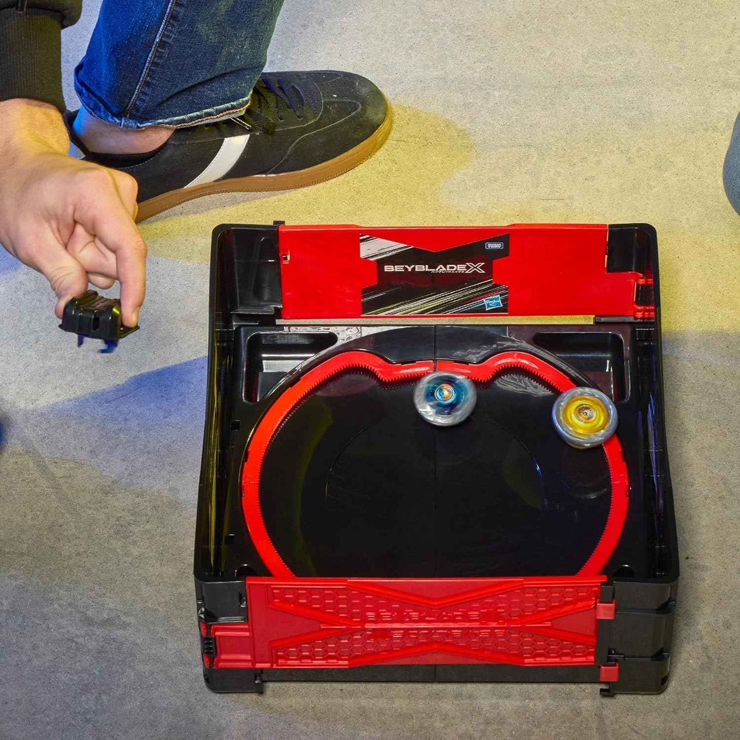 Beyblade X Clash & Carry Beystadium Battle Arena Spinning-Top Toys, Kids, Ages 8+