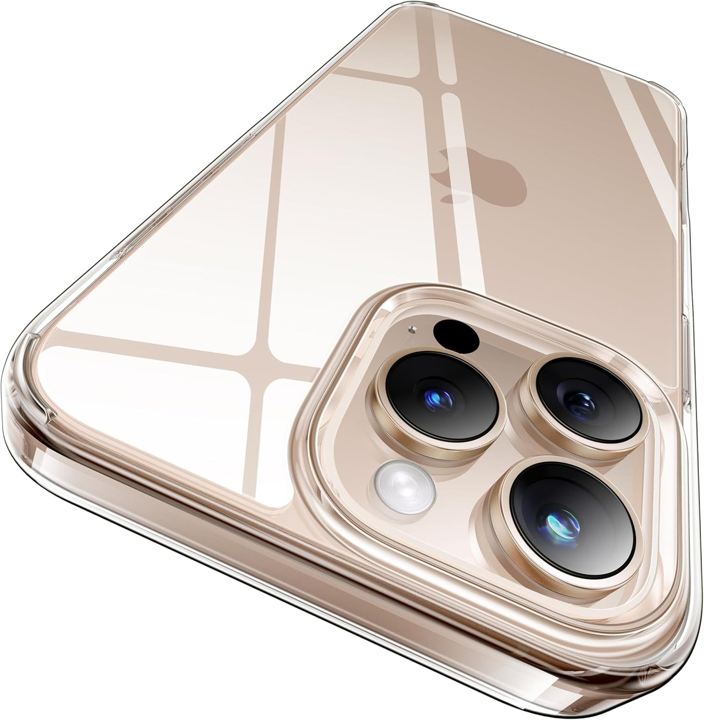 CASEKOO for iPhone 17 Pro Max Case Crystal Clear, 3X Anti-Yellow & Virgin TPU, 15FT Military-Grade Drop Protection, Slim Transparent Women Men Funda para for iPhone 17 Pro Max Case 6.9 inch, Clear - Rayz Mart