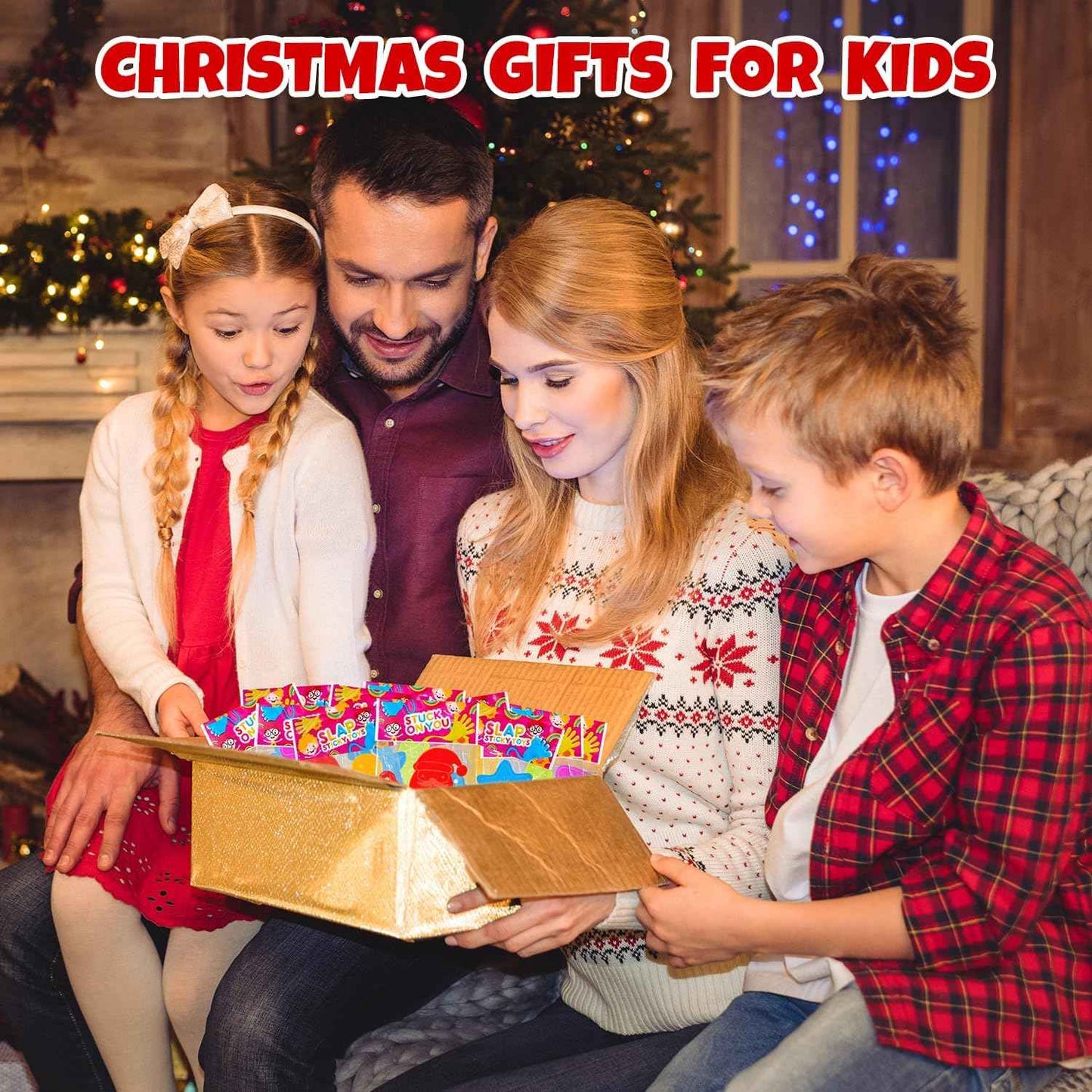 Christmas Sticky Hands Party Favors for Kids 20 PCS, Xmas Toys Gifts Goody Bag Stocking Stuffers for Toddlers, Christmas Pinata Non Candy Treat Bag Fillers, Holiday School Prize Trinkets for Students