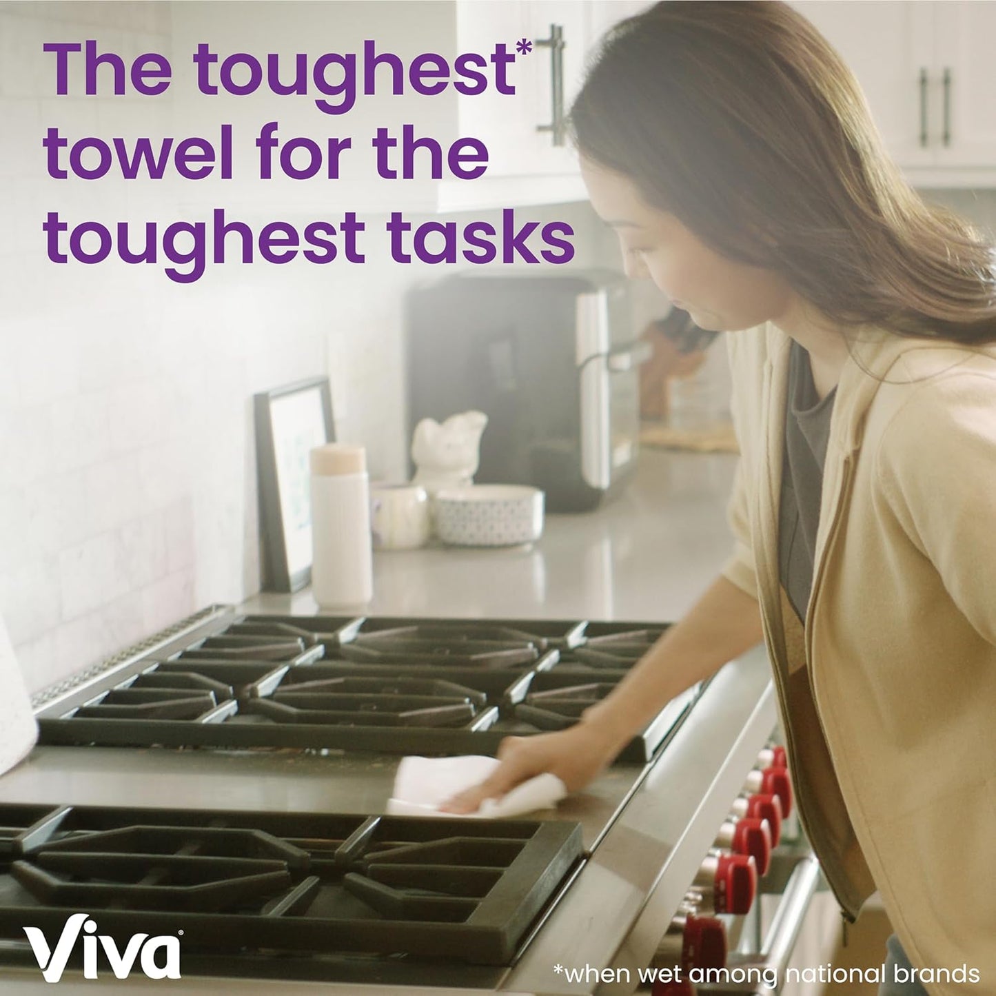 Viva Signature Cloth Paper Towels, 12 Triple Rolls, 129 Sheets per Roll - Rayz Mart