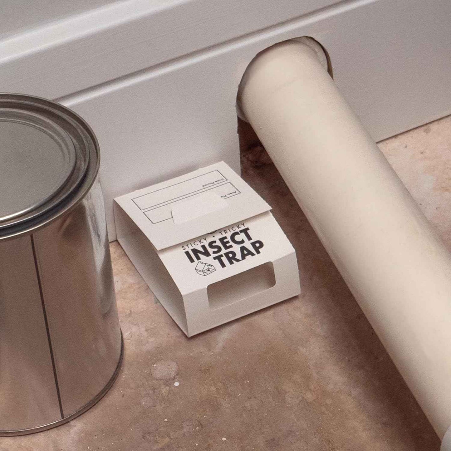 S&T INC. Insect Traps, 30 Count, Glue Traps for Brown Recluse, Hobo Spiders, Black Widows, Use in Home, Basement or Garage, or Utility Rooms for Pest Control