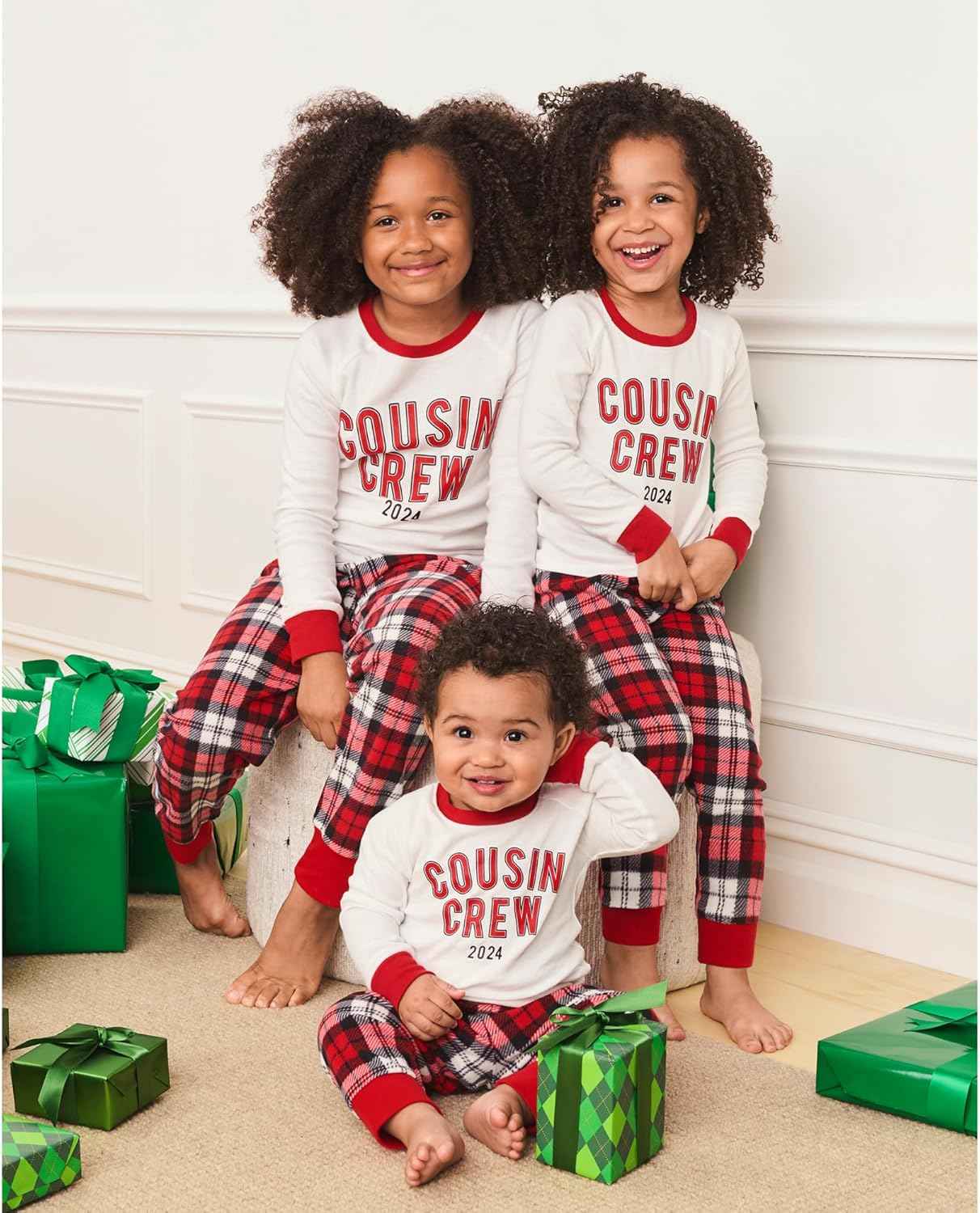 The Children's Place unisex-baby And Kids, Sibling Matching, Christmas Pajama Sets, Fleece
