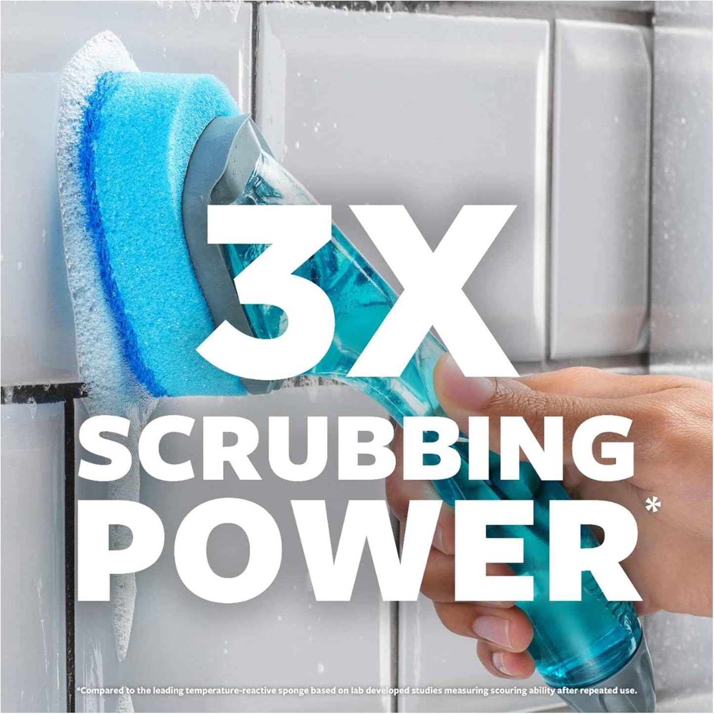 Scotch-Brite Non-Scratch Dishwand, Scrubber for Cleaning Kitchen, Bathroom, and Household, Non-Scratch Dish Scrubber Safe for Non-Stick Cookware, 1 Dishwand