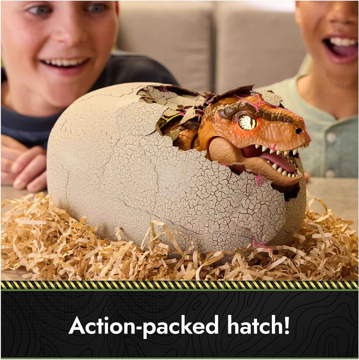 Jurassic World Interactive Toy Dinosaur & Egg, Hatch & Train Your own Baby Dino with 100+ Sounds & Reactions, Kids Toys for Boys & Girls Aged 5 & Up