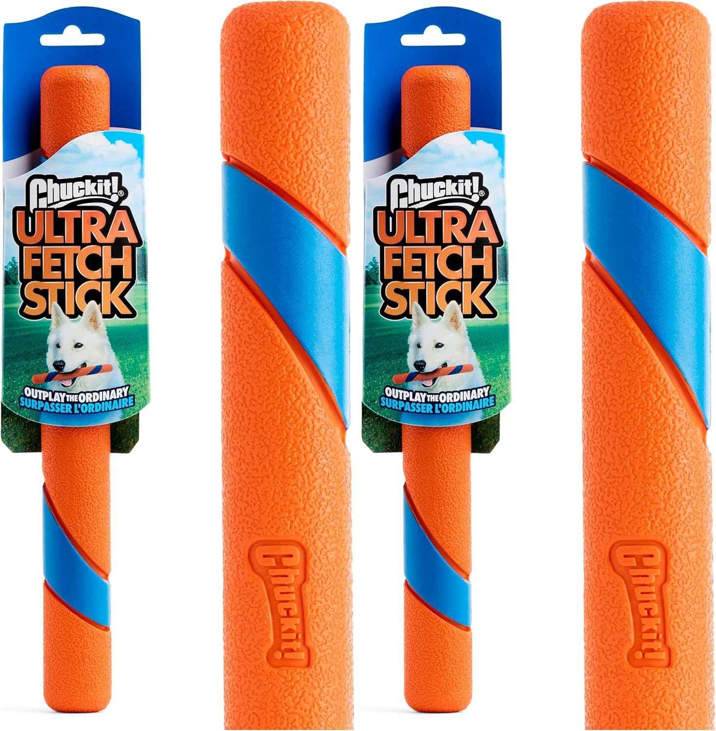 Chuckit! Interactive Dog Toy Ultra Fetch Stick - 12 Inch Outdoor Dog Toy for All Breed Sizes