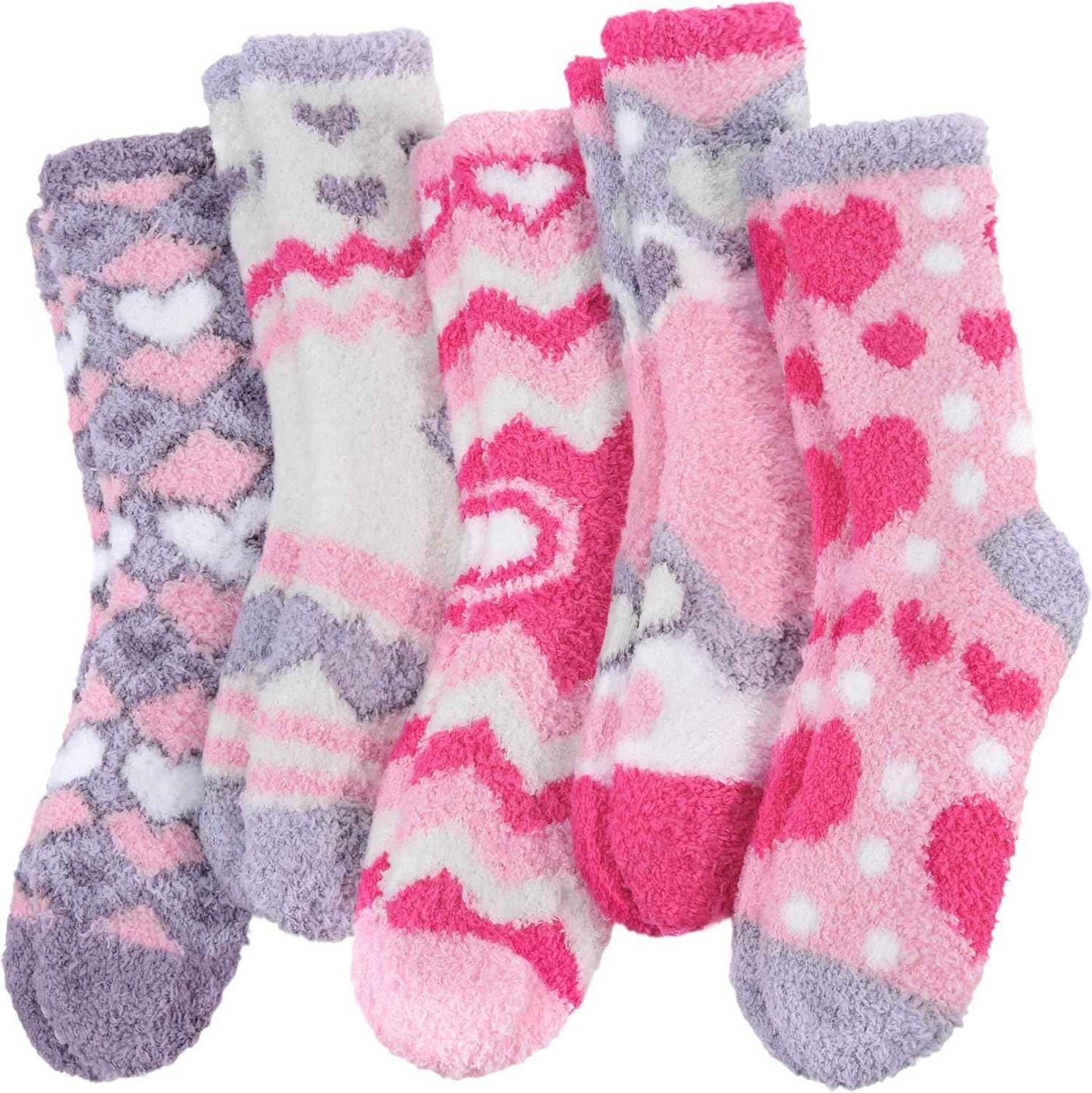 Anlisim Fuzzy Socks for Women, Soft Comfy Cozy Fluffy Thick Winter Warm Fleece Slipper Socks