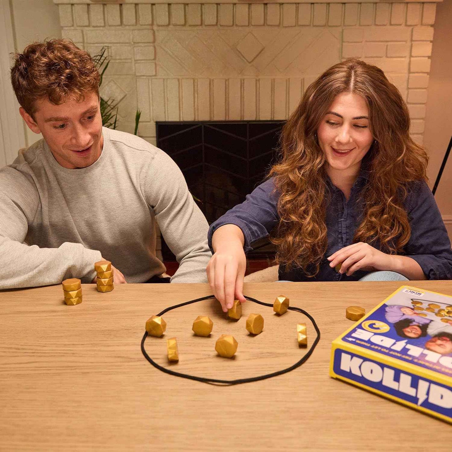 Kollide By Relatable, Exciting Magnetic Game For Family Game Night, Great Fun Games For Kids, Includes 1 Rope, 20 Magnets, And Instructions, Perfect Stocking Stuffers, Thanksgiving Activities for Kids