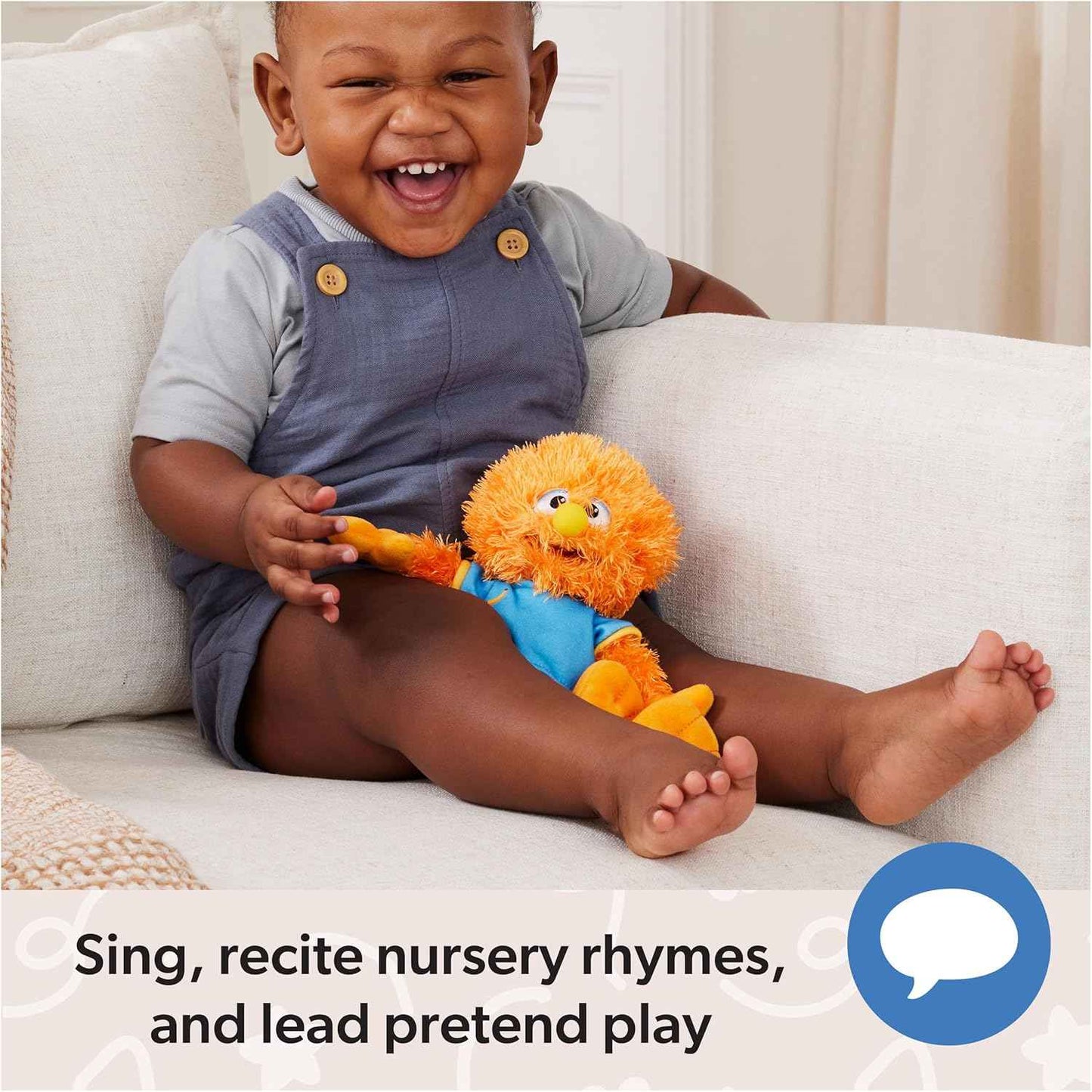 Ms. Rachel Official Herbie Cuddle & Comfort Friend Doll, 11” Premium Plush Baby Toy, Toddler Toys for Girls & Boys for Ages 6 Months to 3+