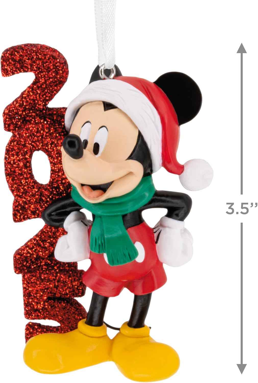 Hallmark Disney Mickey Mouse 2025 Christmas Ornament, Gifts for Disney Fans