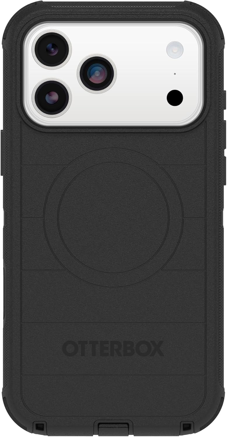 OtterBox iPhone 17 Pro Max Defender Pro Series Case - Black - Rayz Mart