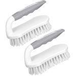 SetSail Heavy-Duty Scrub Brushes with Stiff Bristles for Cleaning Shower, Bathroom, Carpet, and Kitchen