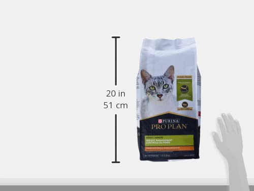 purina pro plan weight management chicken and rice adult formula dry cat food for weight loss