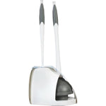Clorox Toilet Plunger and Bowl Brush Combo with Discreet Caddy - Durable Cleaning Tools for Bathrooms