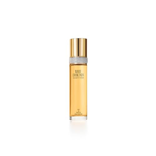 Elizabeth Taylor White Diamonds Women's Perfume, Long-Lasting Floral Fragrance for Her, Eau de Toilette EDT Spray, 3.3 fl oz