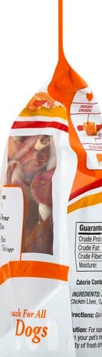 Good 'n' Fun Triple Flavor Kabobs Chews for All Dogs, 24 Ounces, with Beef Hide, Chicken, and Duck