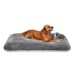Large dog bed for 150 pounds dogs, 47 inches orthopedic mattress with anti slip bottom and removable cover