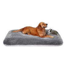 Large dog bed for 150 pounds dogs, 47 inches orthopedic mattress with anti slip bottom and removable cover