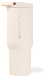 Stainless Steel Tumbler with Straw, Vacuum Insulated, 32oz Leakproof Water Bottle