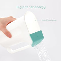 frida baby control the flow bath rinse cup, tear free rinser, easy grip handle and removable rain shower, made in usa