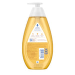 johnson's baby shampoo with aloe vera & vitamin b5, tear free, newborn essentials, 20.3 fl oz